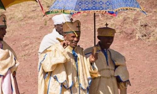 Zdjecie ETIOPIA / Lalibela / Lalibela / Zawsze umiechnici