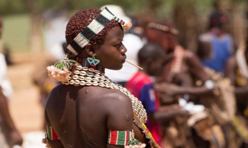 Zdjecie ETIOPIA / Dolina Omo / Turmi / Pikno z doliny Omo