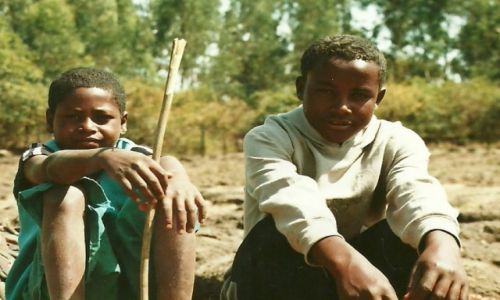 Zdjęcie ETIOPIA / Płn. Etiopia / Bahar Dar / Młodość