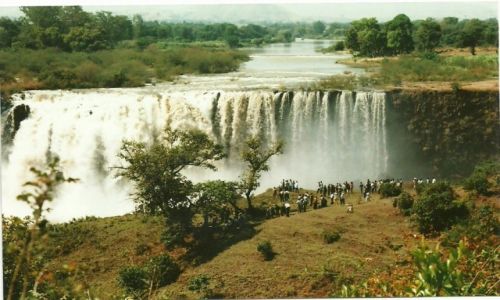 Zdjecie ETIOPIA / Pn. Etiopia / Tis Abay / Wodospady Bkitnego Nilu