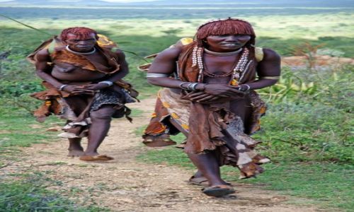 Zdjecie ETIOPIA / Dolina Omo / Dolina Omo / W drodze do domu