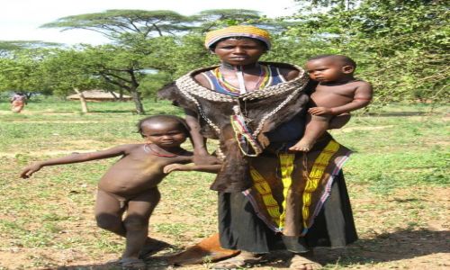 Zdjecie ETIOPIA / Dolina OMO / wioska Hamerw / 6 birrw czyli Hamerka w tradycyjnym stroju