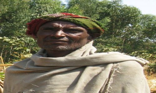 Zdjęcie ETIOPIA / Północna Etiopia /  Wioska przed Bahir Darem / Ojciec rodziny