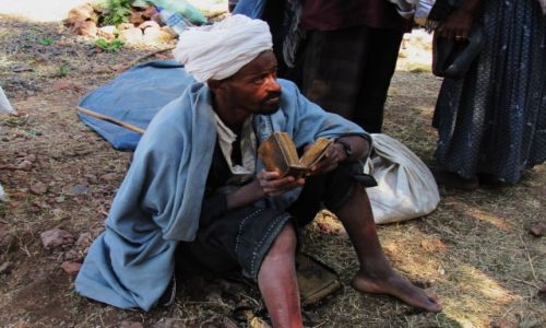 Zdjcie ETIOPIA / Pnocna Etiopia / W drodze do Lalbelli / Odpoczynek w rodze na Pasterk