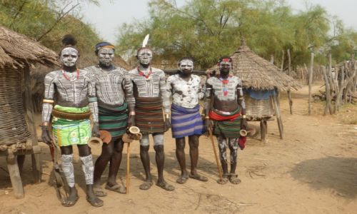 Zdjecie ETIOPIA / Dolina Omo / Wioska plemienia Karo / Etiopia
