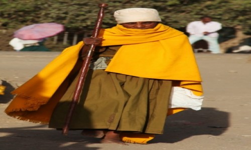 Zdjcie ETIOPIA / Amhara / Lalibela / W drodze
