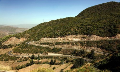 Zdjcie ETIOPIA / Amhara / Dessie / Droga
