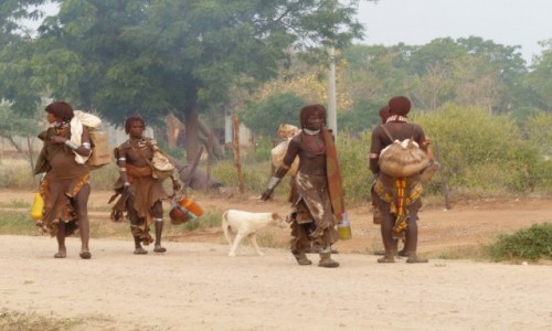 ETIOPIA / DOLINA OMO / TURMI / Ludzie Hamer