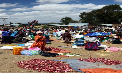 Zdjcie ETIOPIA / Po drodze do Arba Minch / Adadi  / Na targowisku 