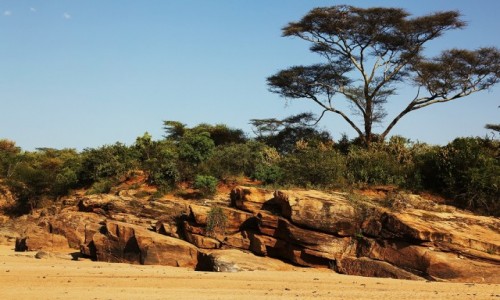 Zdjcie ETIOPIA /  Dolina Omo / Rzeka Keske / Na brzegu