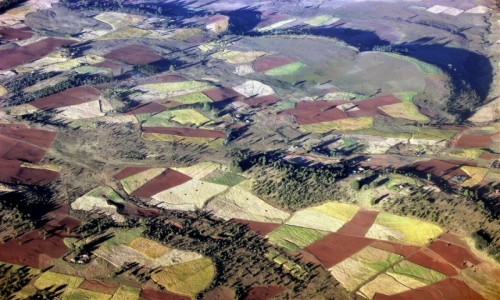 Zdjęcie ETIOPIA / Teren północnej Etiopii / Gdzieś po drodze... / Z lotu ptaka