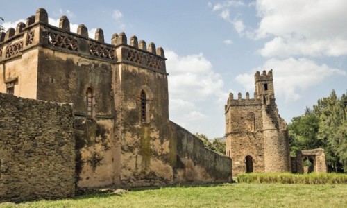 Zdjcie ETIOPIA / Etiopia PN / Gondar / 7,Zamek Fasil Ghebbi