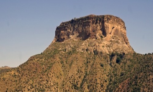 Zdjcie ETIOPIA / Etiopia PN / Tigraj,  / 44,Amba Debre Damo. 