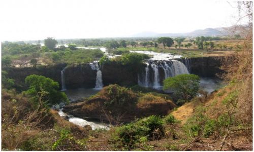 Zdjęcie ETIOPIA / Etiopia Północna / Tis Ysat/Tis Abbay / Wodospad Nilu Błękitnego - Tis Abbay