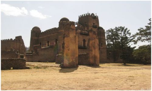 Zdjęcie ETIOPIA / Etiopia Północna / Gondar/Gonder / Zamek cesarza Fasilidesa (1633-1667)