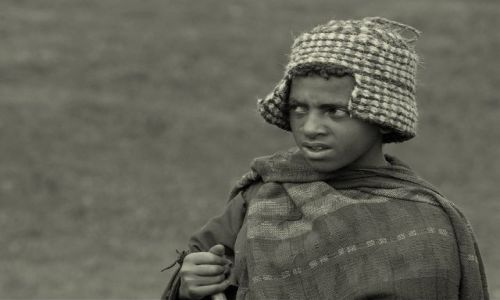 Zdjecie ETIOPIA / pnocna Etiopia / Gry Simen / pastuszek