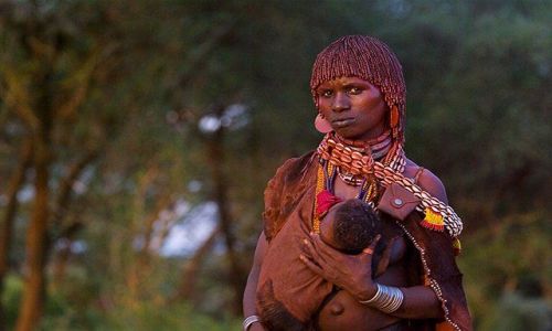 Zdjecie ETIOPIA / brak / Dolina Omo / Pani Hamer :-)