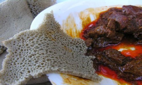 Zdjecie ETIOPIA / brak / Gondar / Chleb powszedni - Injera