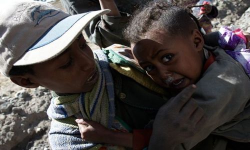 Zdjecie ETIOPIA / Pnocna Etiopia / Okolice Kombolchy / LALIBELA - KOMBOLCHA - ADIS ABEBA