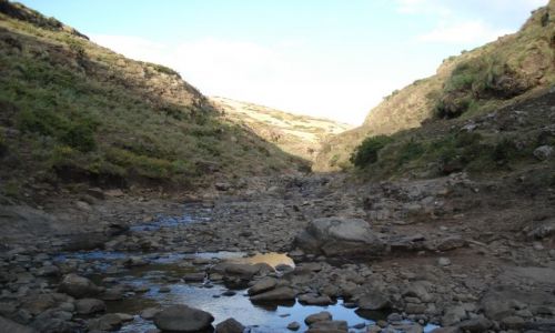 Zdjcie ETIOPIA / Amhara / droga Sankaber - Geech / Simien / Strumie