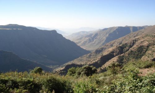 Zdjęcie ETIOPIA / Amhara / okolice obozu Sankaber / Simien / Jeszcze trochę krajobrazów Simien
