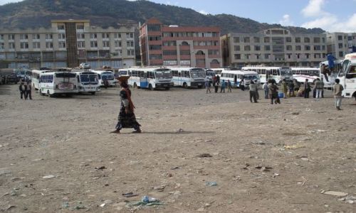 Zdjcie ETIOPIA / Amhara / Dessie / Dworzec autobusowy