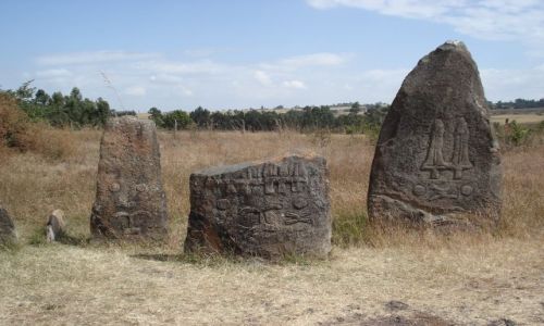 Zdjęcie ETIOPIA / Amhara / Tiya / Tiya