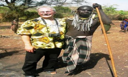 Zdjecie ETIOPIA / Poudnie / Mago National Park / Wojownik Mursi