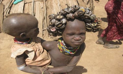 Zdjecie ETIOPIA / Omo Valley / Omorate / Geleb/Dassaneth People