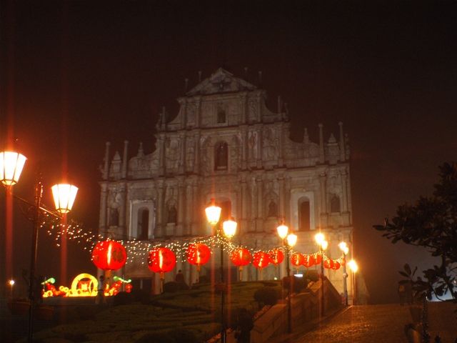 Zdjęcia: Katedra, Macau, Noc w Macau, FILIPINY Zdjęcia: Katedra, Macau, Noc w Macau, FILIPINY