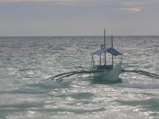 Zdjęcia: Boracay, bangka wszechobecna, FILIPINY Zdjęcia: Boracay, bangka wszechobecna, FILIPINY