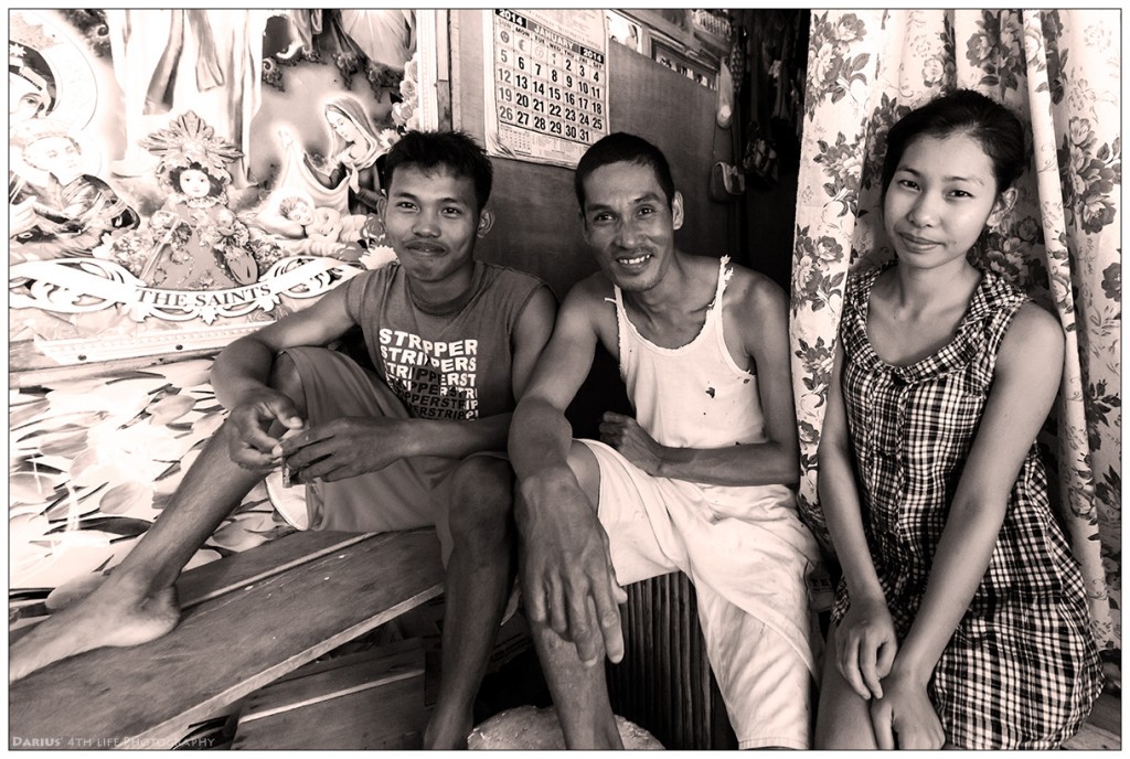 Zdjęcia: Nagtabon Beach, Palawan, Visiting fishermen, FILIPINY Zdjęcia: Nagtabon Beach, Palawan, Visiting fishermen, FILIPINY