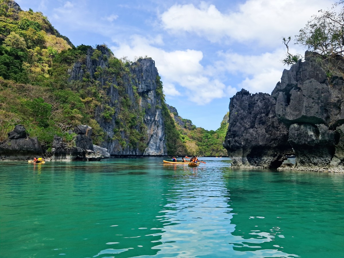 Zdjęcia: The Big Lagoon, Wyspa Palawan, Powrót, FILIPINY Zdjęcia: The Big Lagoon, Wyspa Palawan, Powrót, FILIPINY