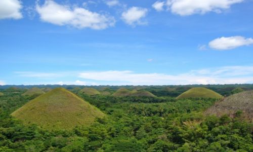 Zdjecie FILIPINY / CHOCOLATE HILLS  / PANGLAO BOHOL / PANGLAO BOHOL NOWA DESTYNACJA