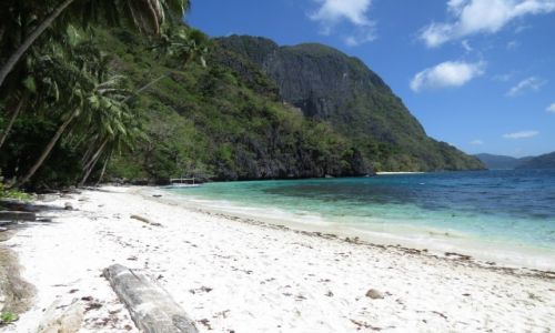 Zdjecie FILIPINY / Palawan / El Nido / Na bezludnej wyspie, czyli kajakiem po morzu