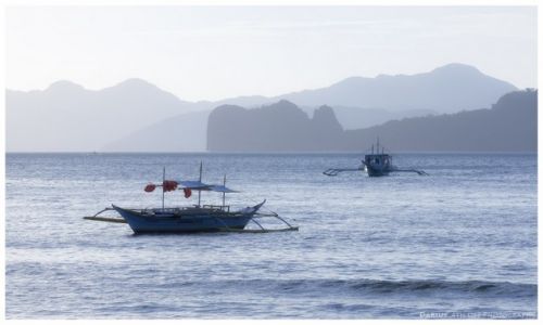 Zdjecie FILIPINY / Palawan / El Nido / El Nido Bay by Mornig
