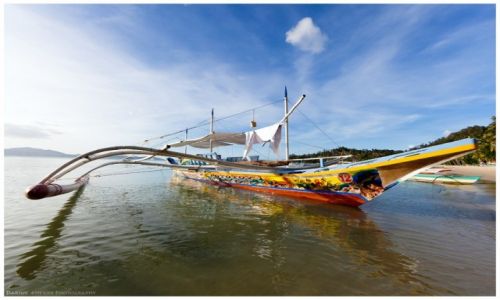Zdjcie FILIPINY / Palawan / Port Barton / Tourist Bangka