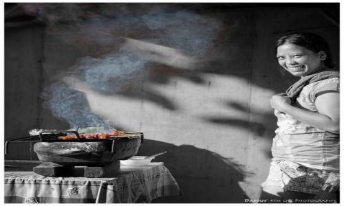 Zdjcie FILIPINY / Visayas / Siquijor / I love sweet grilled pork....
