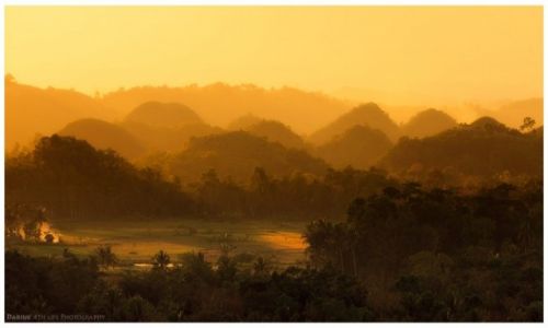 Zdjecie FILIPINY / Visayas / Bohol / Evening over the Hills