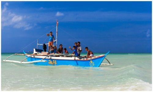 Zdjęcie FILIPINY / Bantayan / Santa Fe / Happy Family