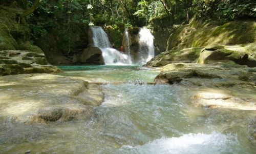 Zdjecie FILIPINY / Bohol / LOBOC RIVER / Wodospad Mag-Aso