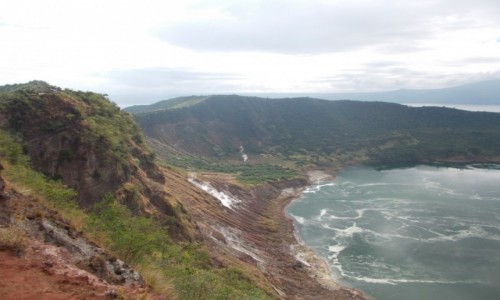 Zdjecie FILIPINY / Luzon / Wulkan Taal. / Wulkan Taal gotuje si w rodku.