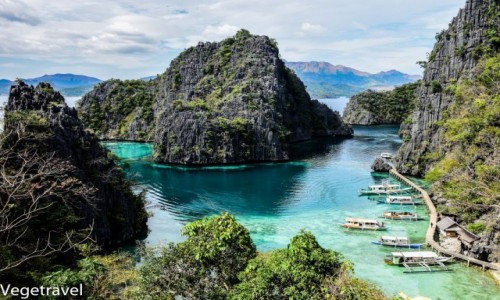 Zdjecie FILIPINY / Palawan/ Coron / Kayangan Lake / Kayangan Lake 