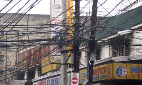 Zdjecie FILIPINY / manila / manila / manila linie energetyczne