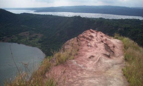 Zdjecie FILIPINY / taal volcano / taal volcano / widok z wulcanu