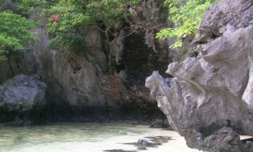Zdjecie FILIPINY / Palawan / Sabang / ukryte plae