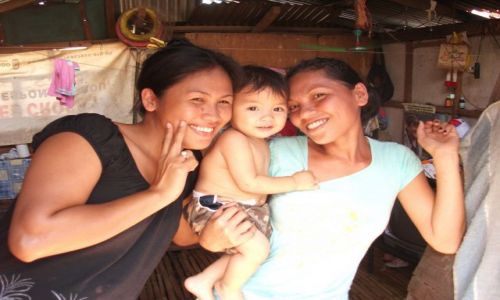 Zdjcie FILIPINY / Palawan / Puerto Pricesa / ... moja mama i mama mojej mamy ...
