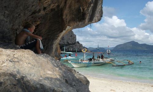 Zdjcie FILIPINY / Palawan / Simisu Island / ... chwila na ....