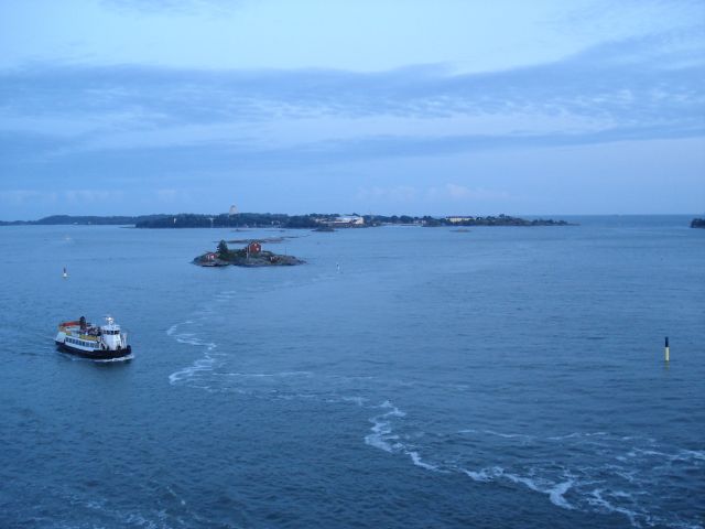 Zdjęcia: Helsinki - Suomennlinna, Zatoka Fińska, Podejście do portu, FINLANDIA Zdjęcia: Helsinki - Suomennlinna, Zatoka Fińska, Podejście do portu, FINLANDIA