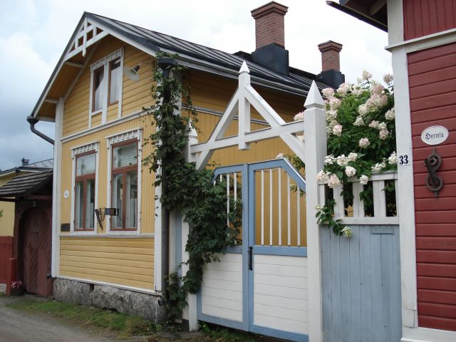 Zdjęcia: Rauma, Satakunta, Zabudowa Raumy, FINLANDIA Zdjęcia: Rauma, Satakunta, Zabudowa Raumy, FINLANDIA